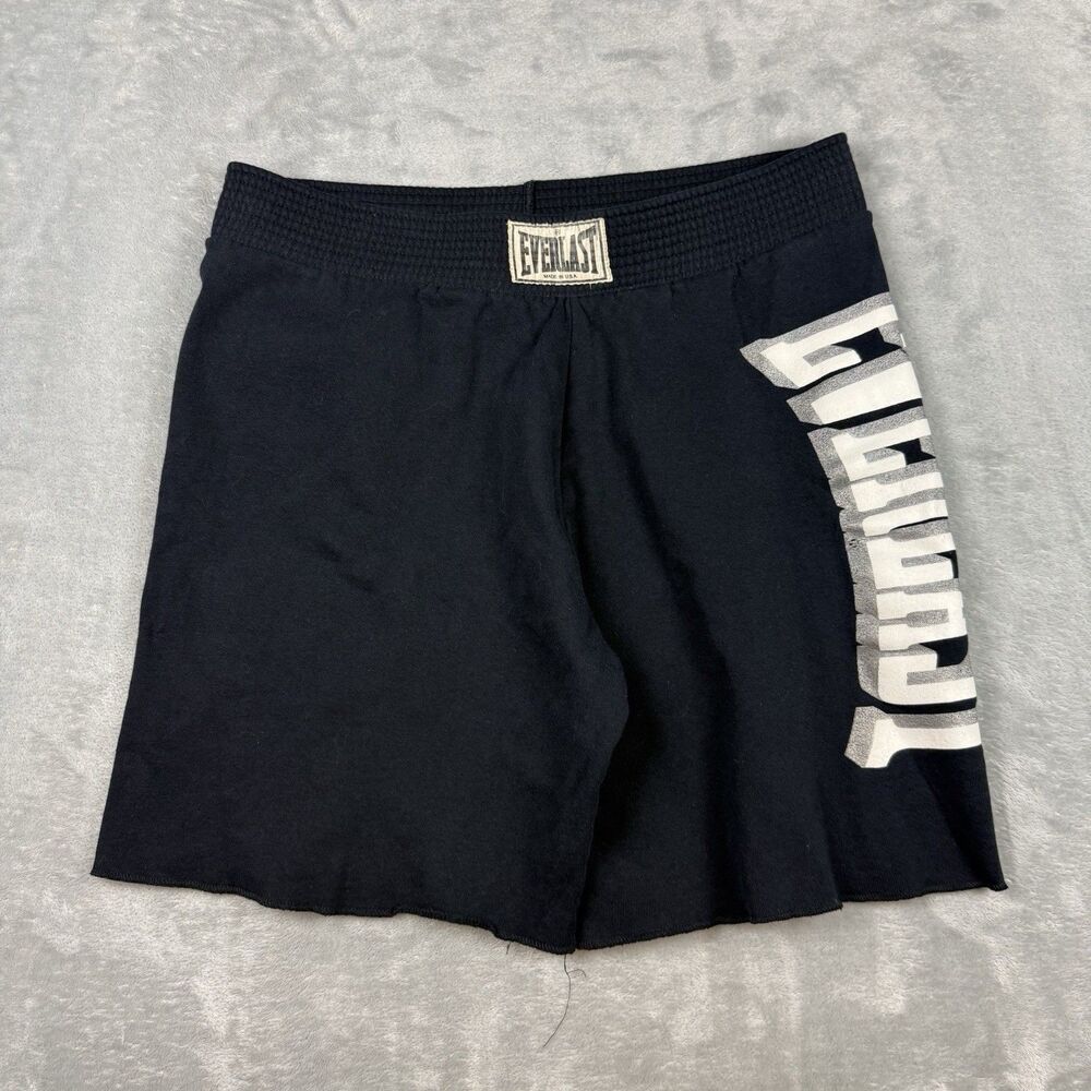 Vintage Everlast Boxing Trunks Shorts Black Made in USA Men’s Medium 80s